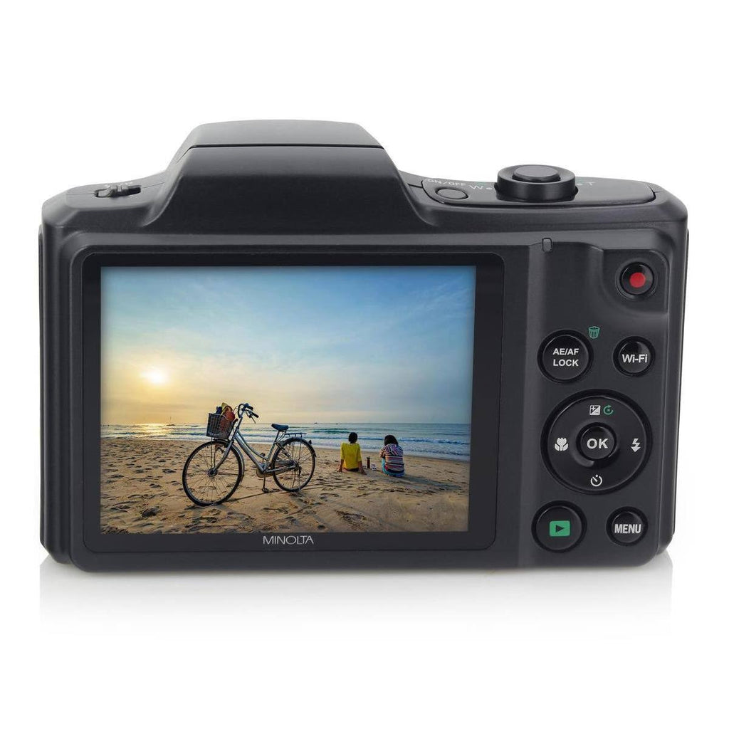 20.0-Megapixel 1080p Full HD Wi-Fi Digital Camera with 22x Zoom R640721