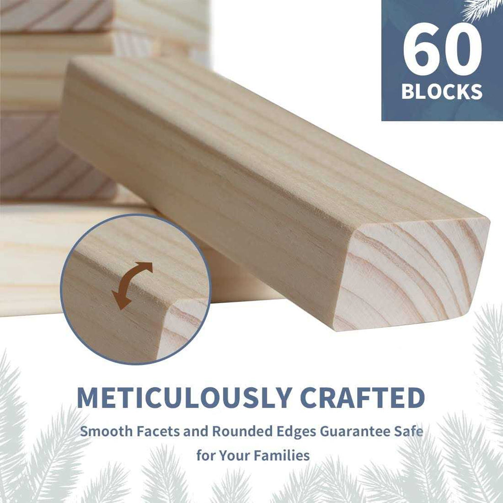 Giant Tumble Tower Game Stacking Indoor/Outdoor M437791