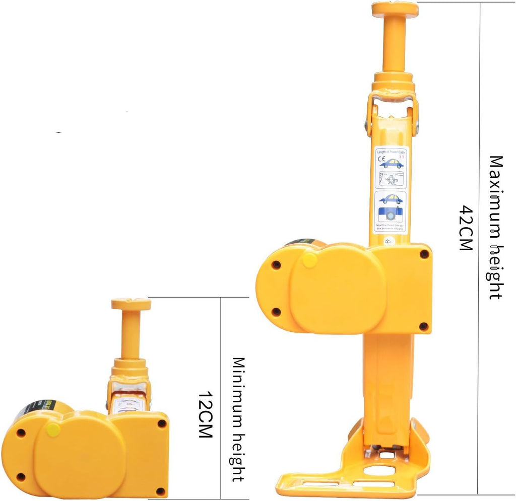 Electric Car Floor Jack 3 Ton 12V Scissor Lift for Sedans SUV with Remote Y242435