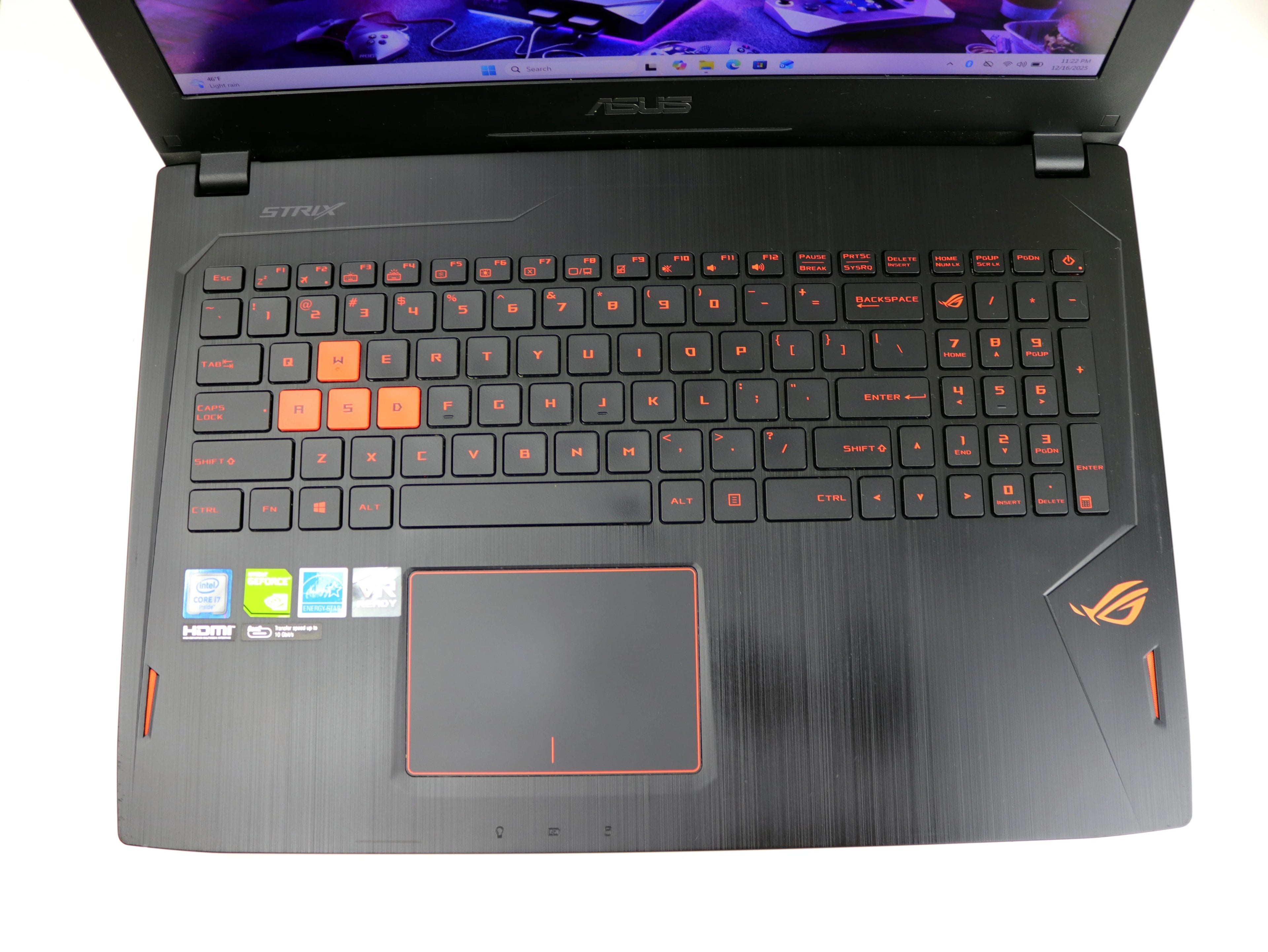 Pre-Owned 15.6" Gaming Laptop i7-6700HQ 16GB 1TB SSD GTX 1070 V680854