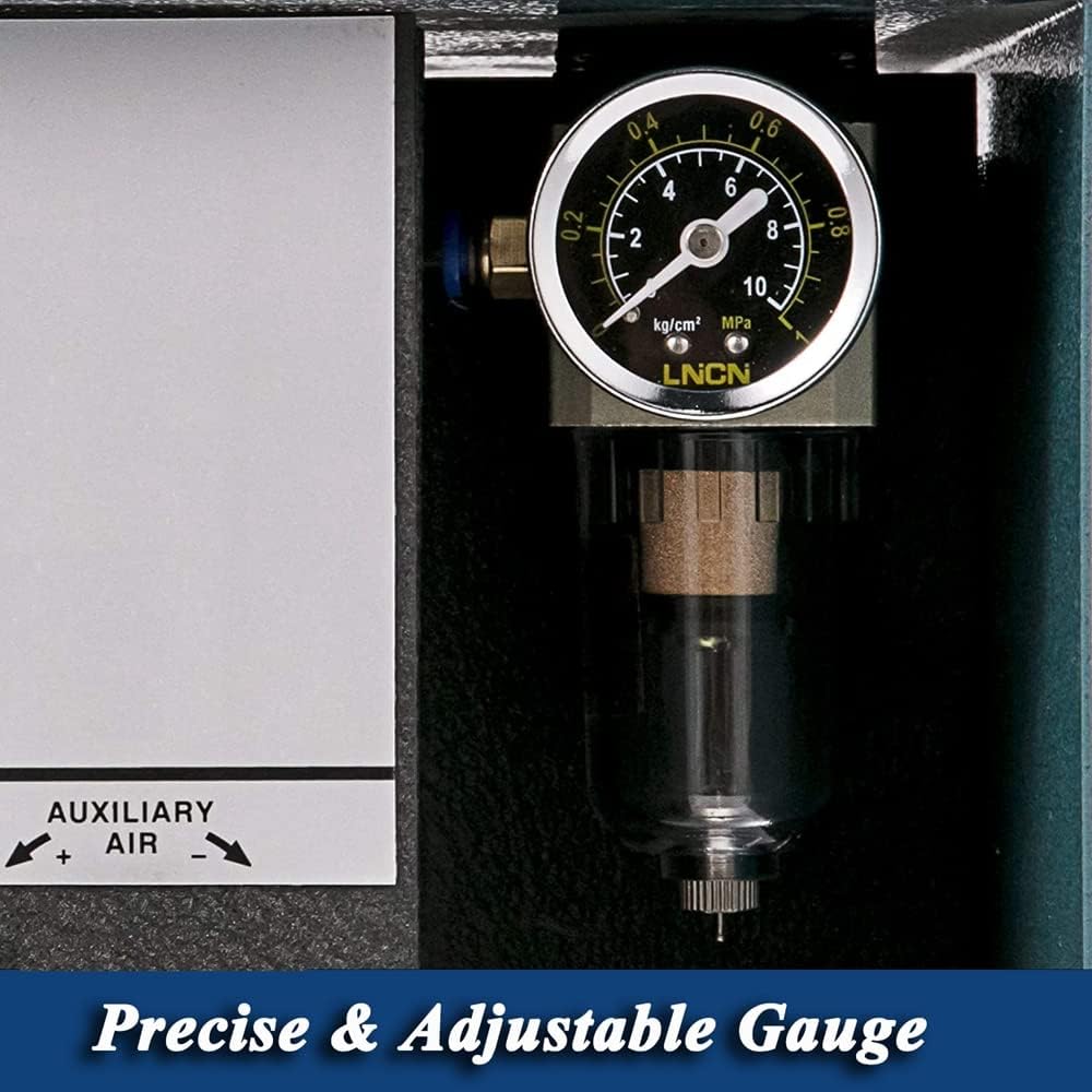 Jewelry Pneumatic Engraving Machine 1400 RPM Adjustable Speed Handpiece E8092