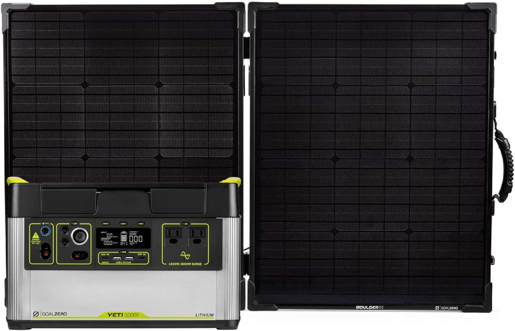 Solar Generator Kit with Portable Solar Panel J800700