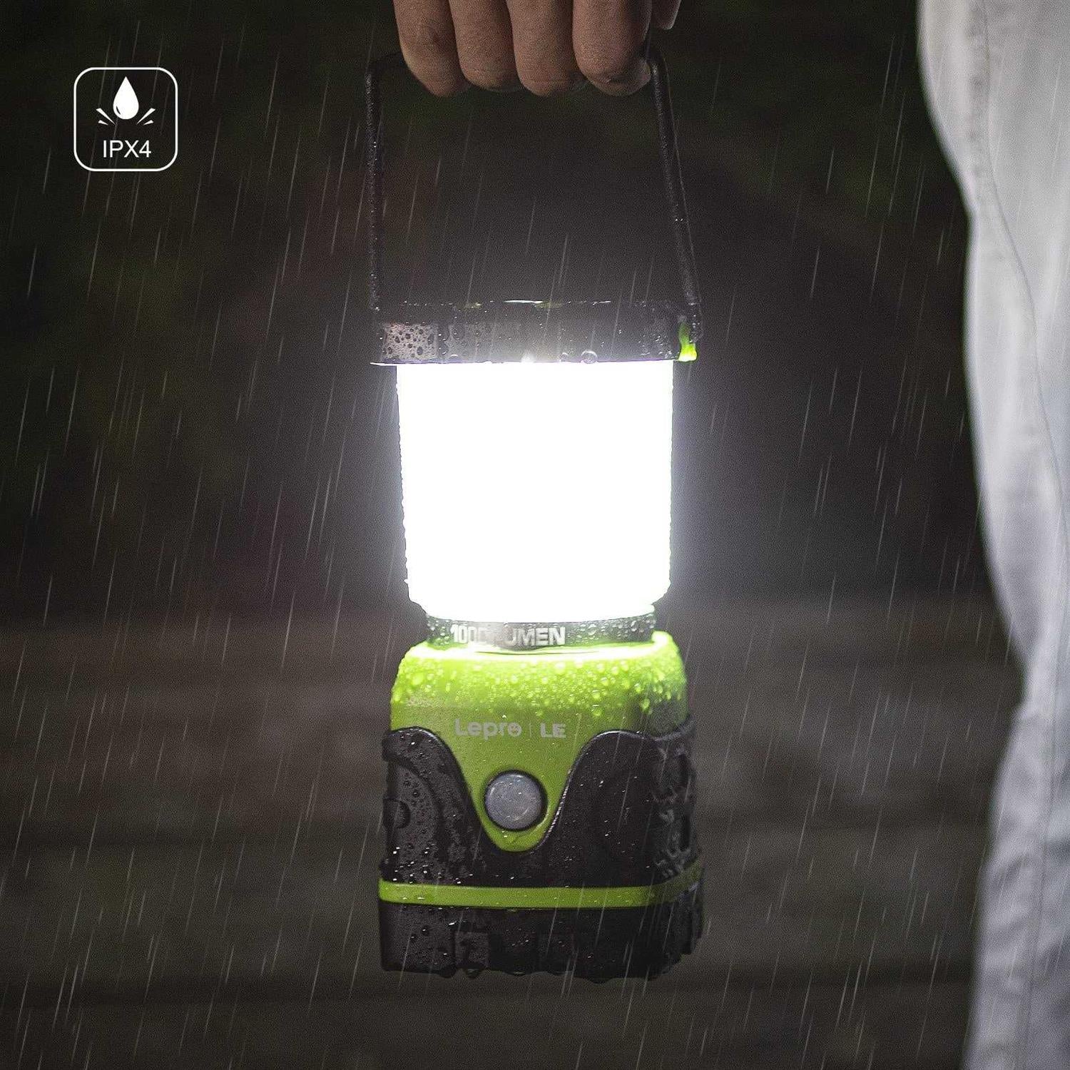 LED Camping Lantern, 1000LM, 4 Light Modes K395397