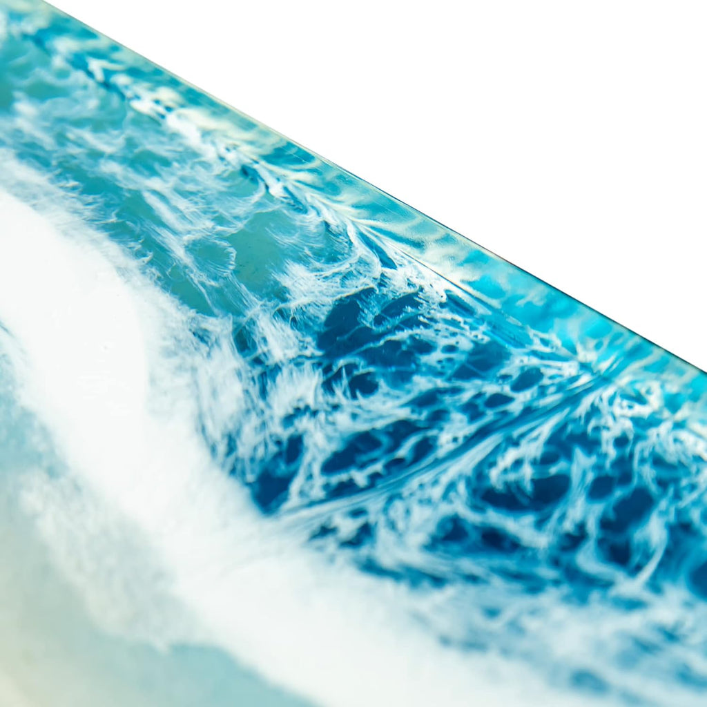 Epoxy Resin River Table for Home Office Dining H441