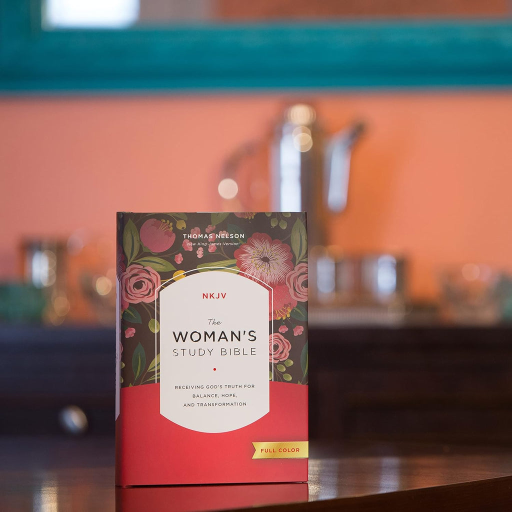 The Woman's Study Bible, Hardcover, Red Letter, Full-Color Edition X343