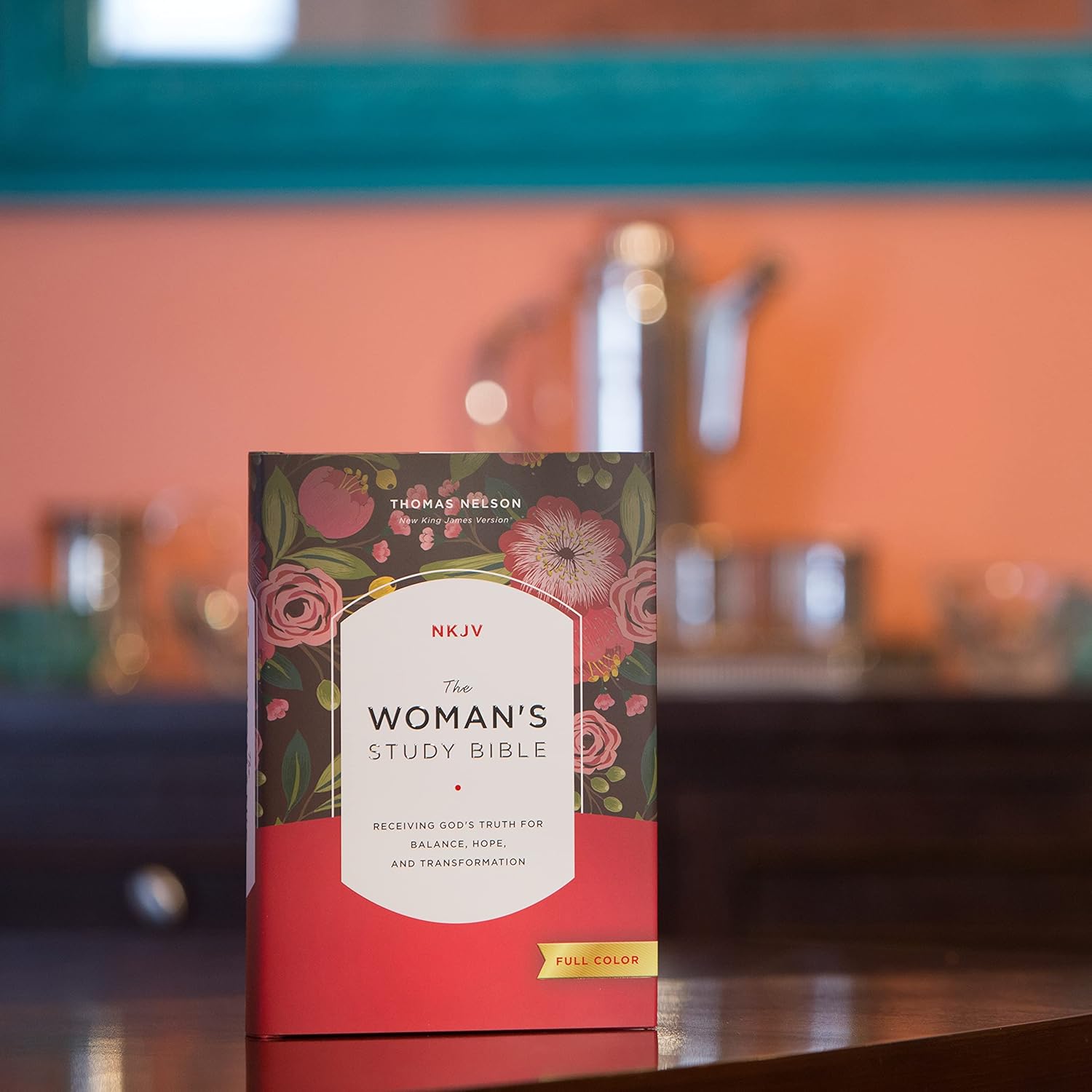 The Woman's Study Bible, Hardcover, Red Letter, Full-Color Edition X343