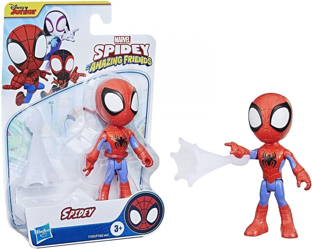 Spidey Hero Figure, 4-Inch Scale Action Figure with Accessory for Kids Ages 3 and Up L631758
