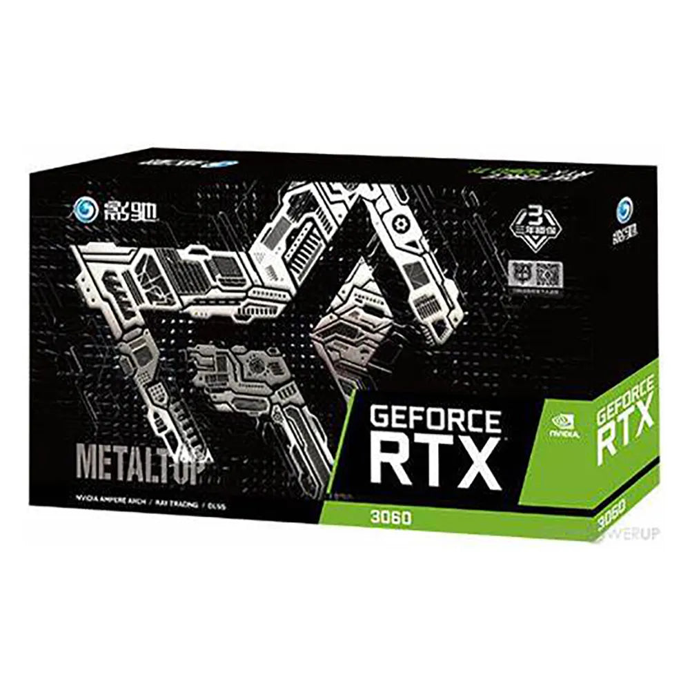 RTX 3060 Gaming Graphics Card with Fiber Glass Frame C36319