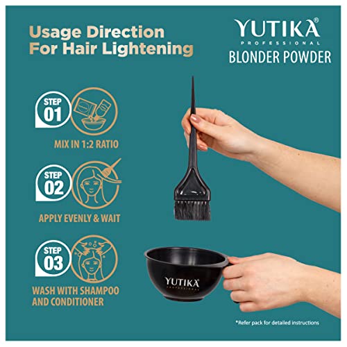 Hair Bleach Powder for Highlights, Lifts up to 8 Levels A5804