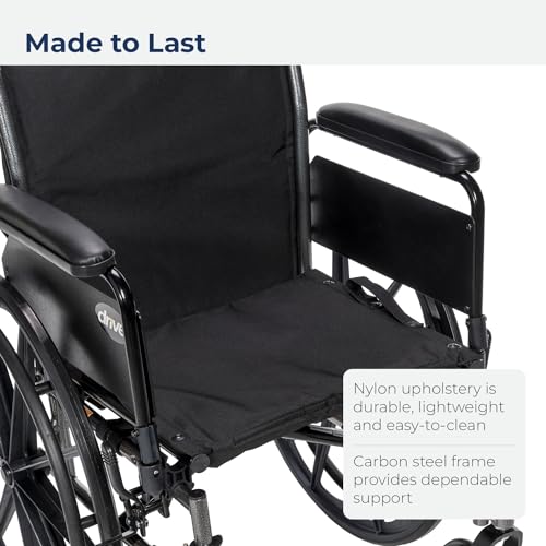 Lightweight Wheelchair with Flip Back Removable Arms and Swing Away Footrests L427536