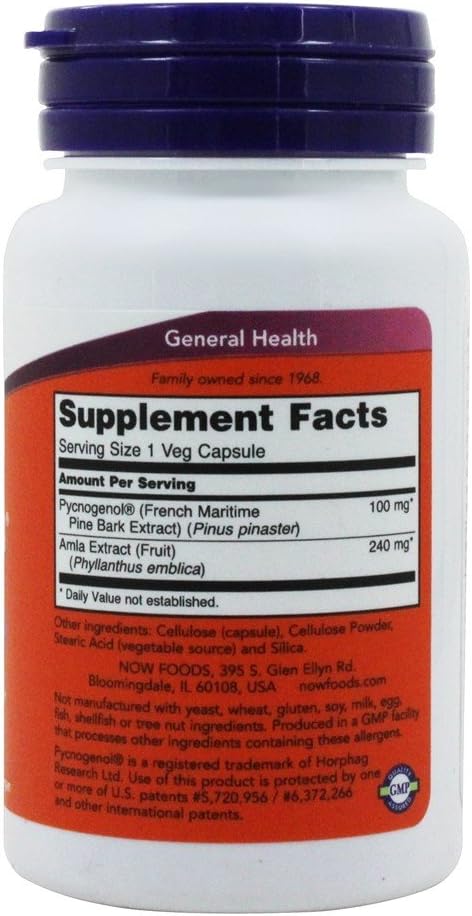 Pycnogenol 100 mg Vegetarian Capsules T288
