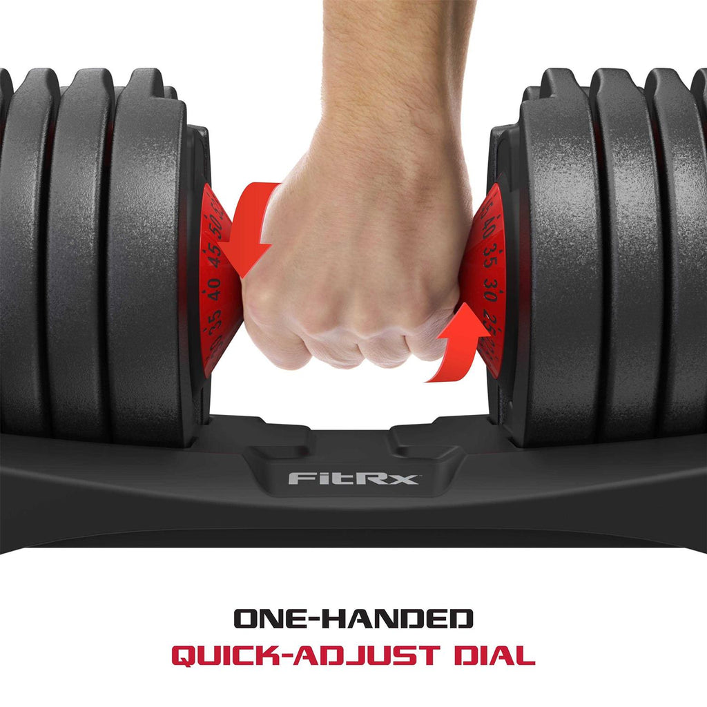 Adjustable Dumbbell with Quick-Select Weights D82301