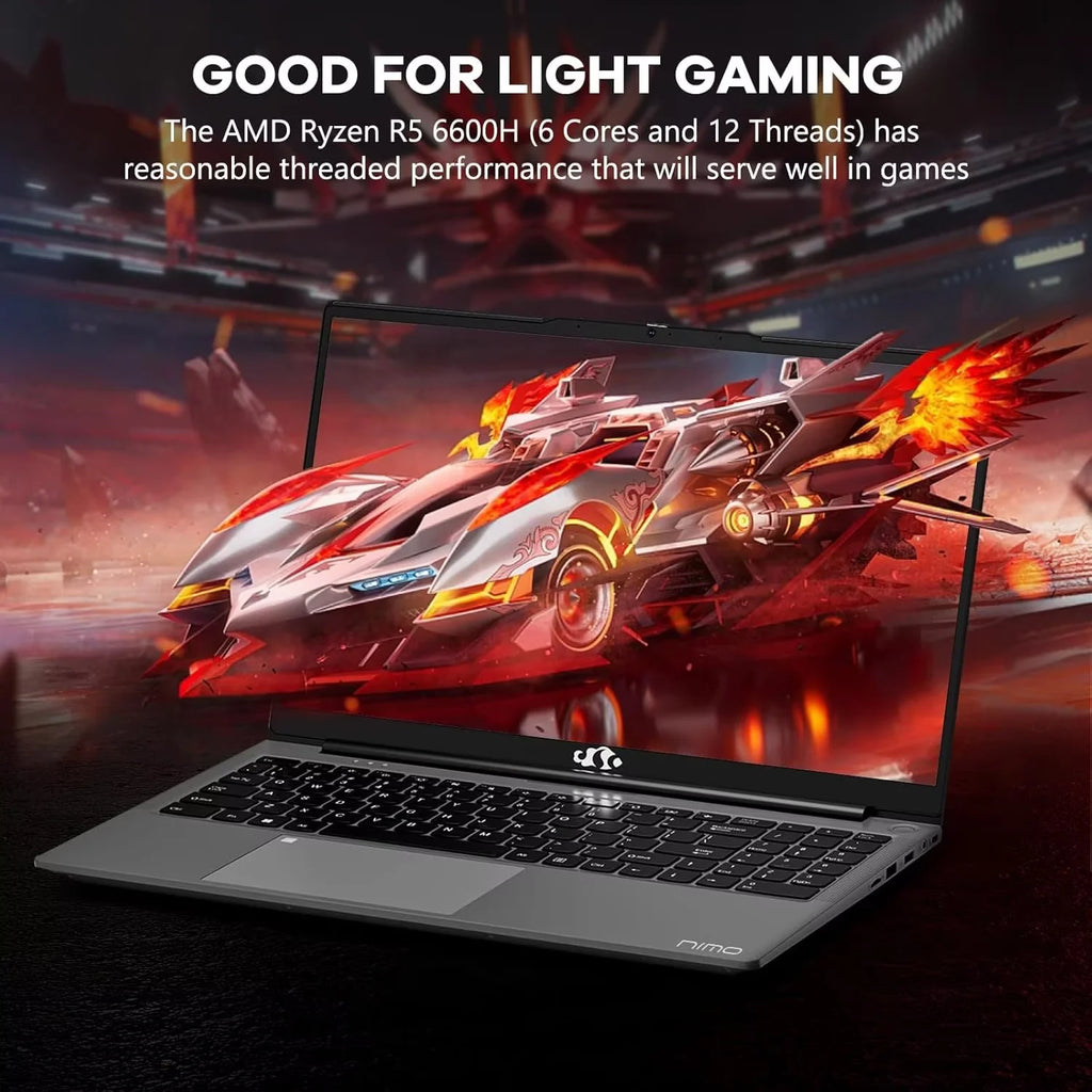 15.6" FHD Gaming Laptop, AMD Ryzen 5, 32GB DDR5, 2TB SSD R74580