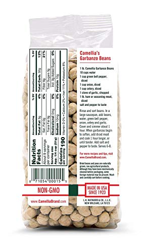 Dried Garbanzo Beans Chickpeas, 1 Pound Pack of 2 S83788