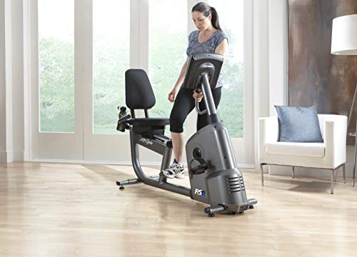 Recumbent Exercise Bike with Track Connect Console M93036