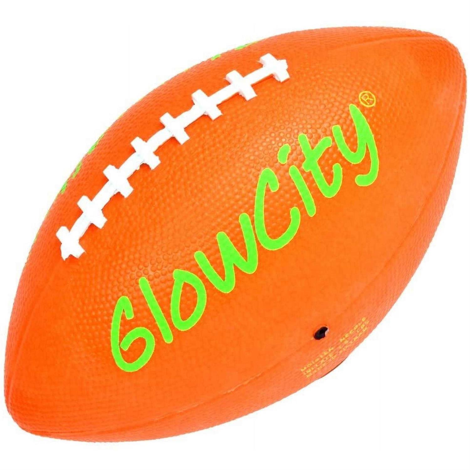 Glow in the Dark Football Light Up Size Footballs U406627