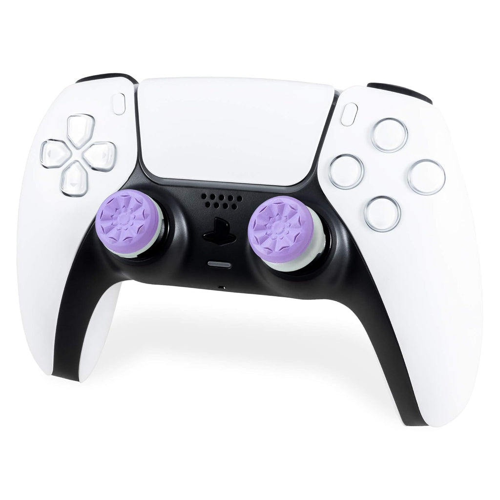 FPS Performance Thumbsticks for PS4 and PS5, High-Rise and Mid-Rise, Purple L910055