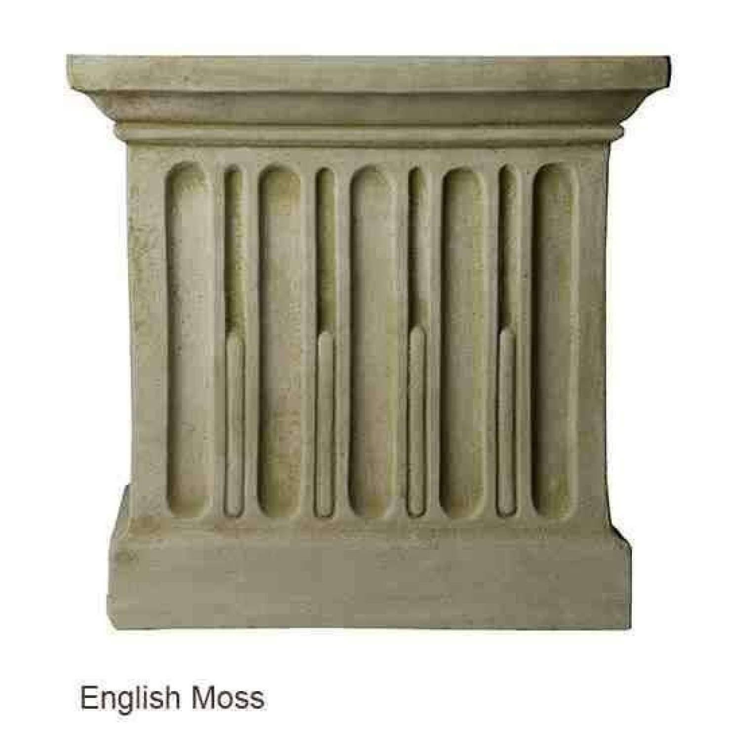 Yin Yang Stone Pedestal Birdbath T4546