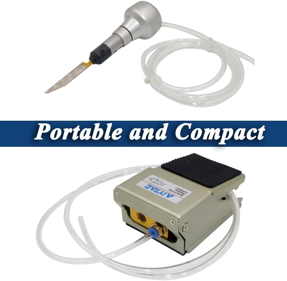 Jewelry Pneumatic Engraving Machine 1400 RPM Adjustable Speed Handpiece E8092