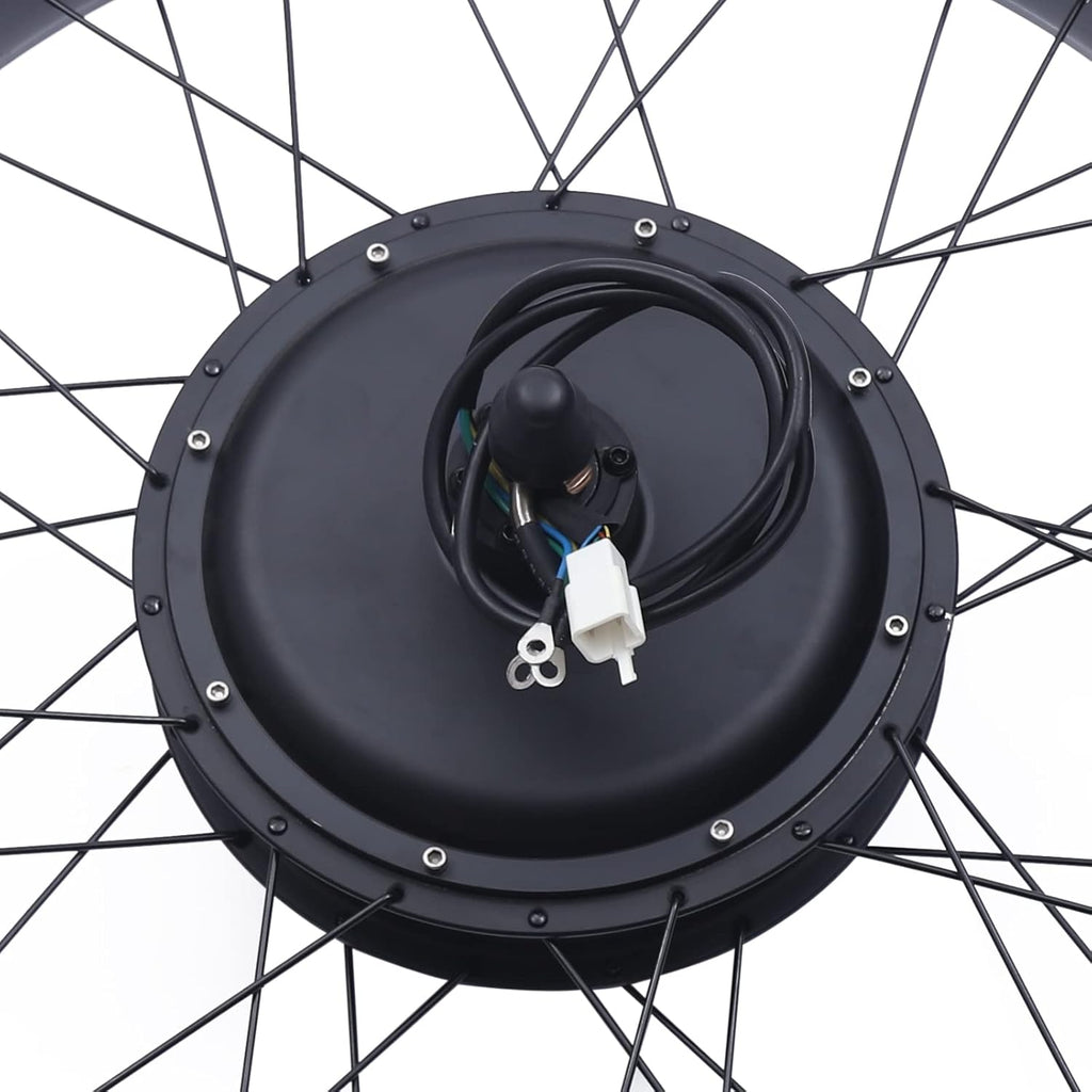 26" 48V 1500W Rear Wheel Electric Bike Conversion Kit with LCD Display A3213