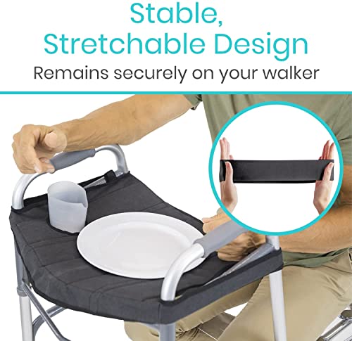 Walker Tray for Folding Walkers with Cup Holder S74081