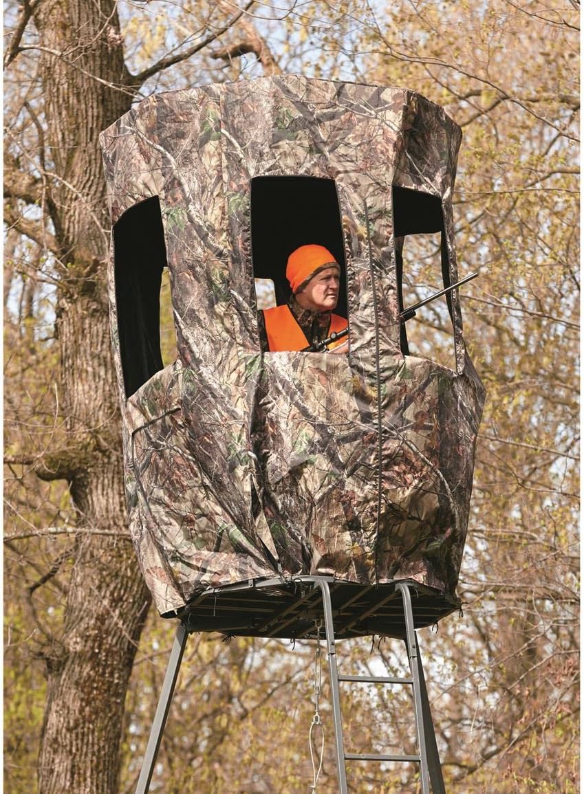 20' Tripod Hunting Deer Stand Cover, Camo A172368