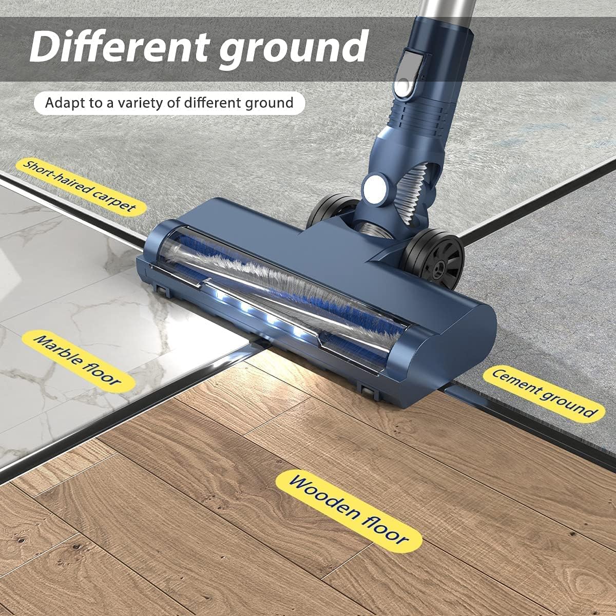 Cordless Stick Vacuum with LED Display, 20000Pa, Lightweight G571710