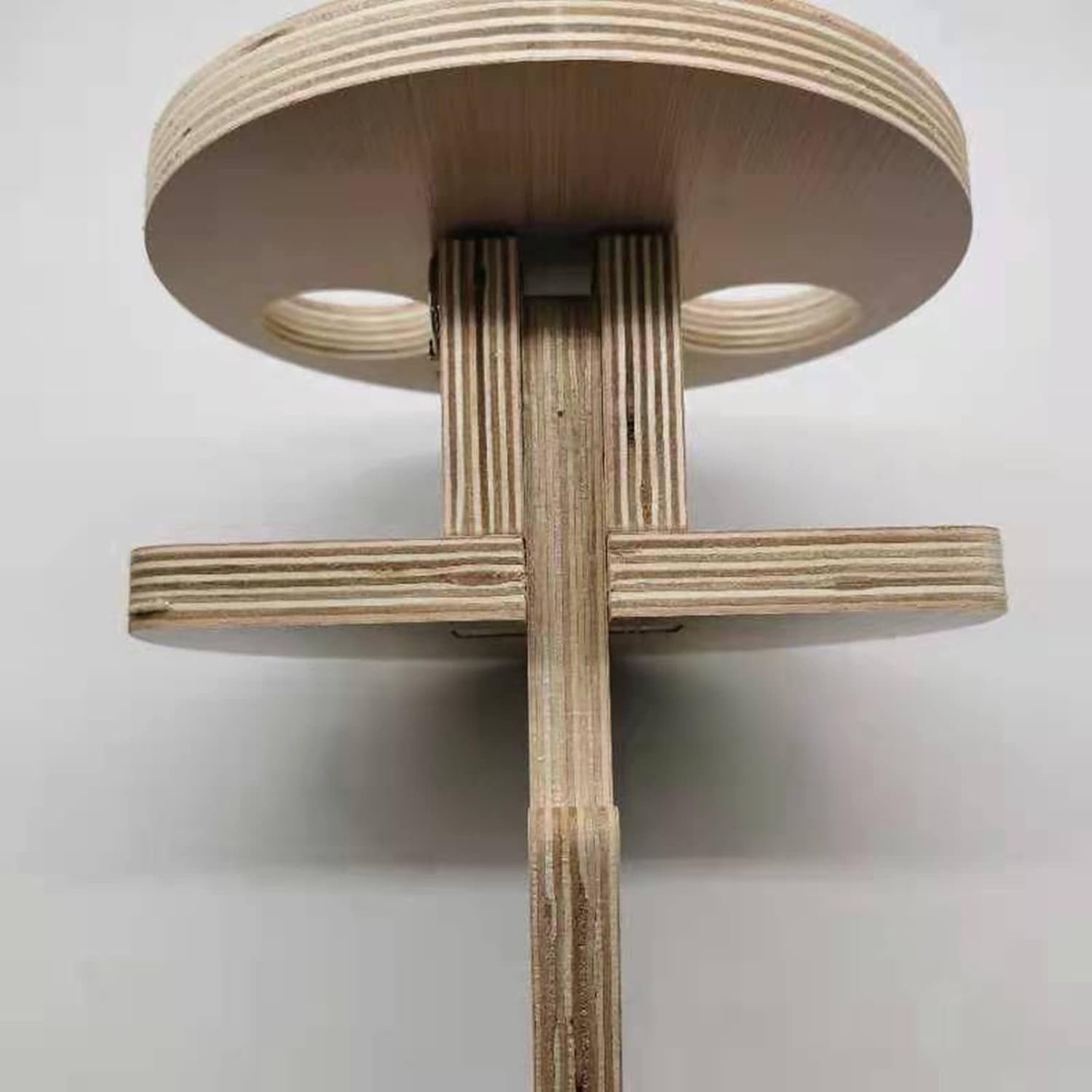 Folding Two-Layer Wooden Wine Table for Outdoor Picnic Camping H138