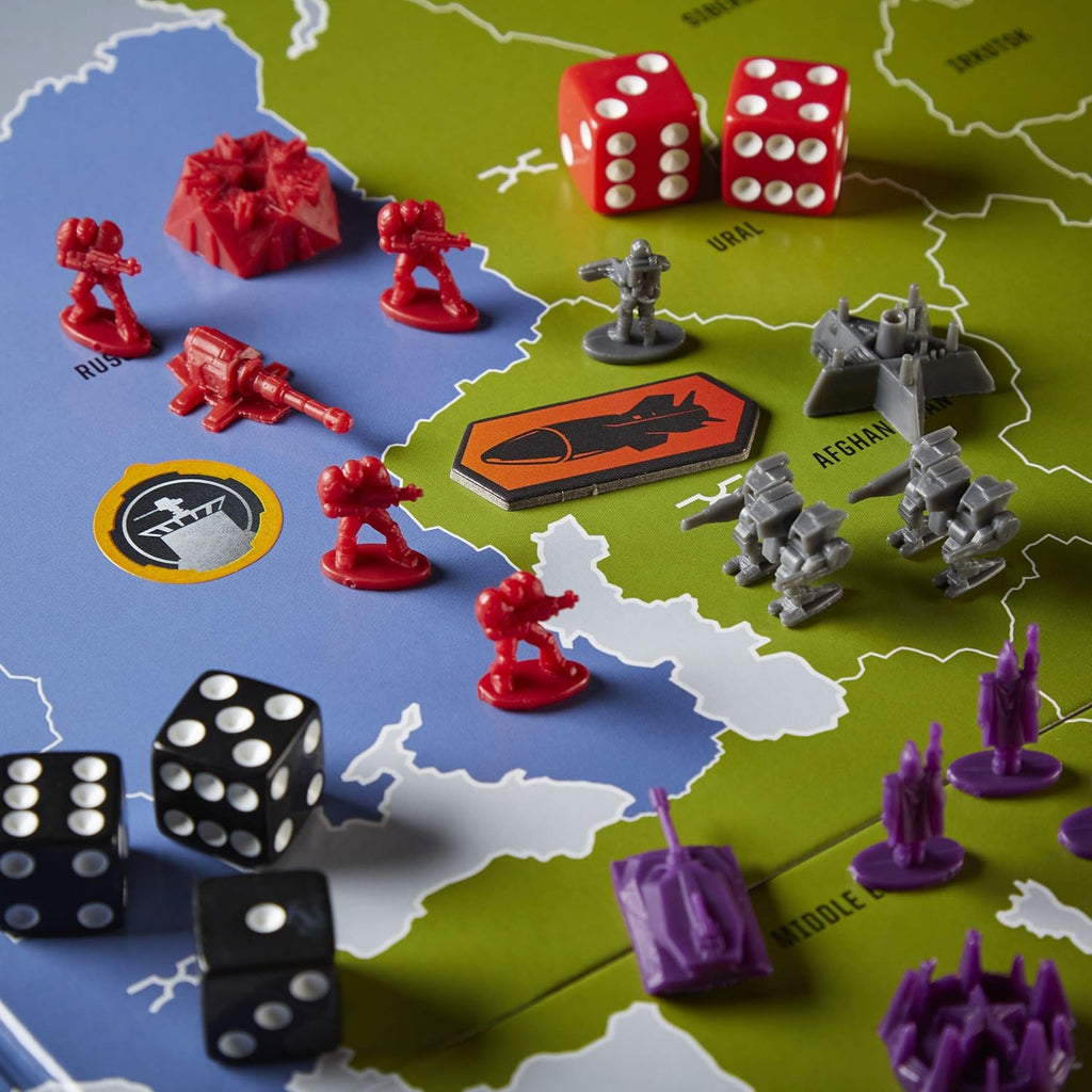 Risk Legacy Strategy Tabletop Game, Narrative Board Game for Ages 13 and Up, 3-5 Players P433