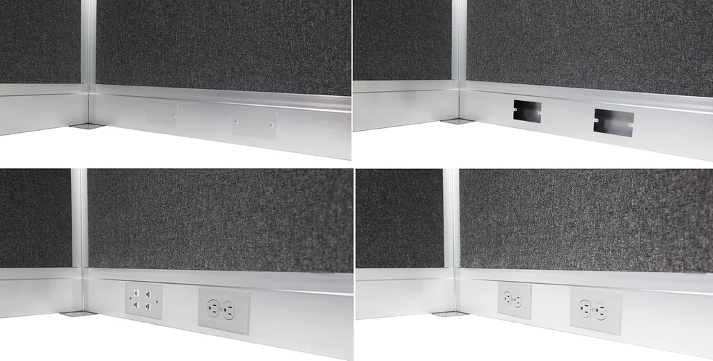 Electric Cubicle Workstation Divider Walls with Privacy Panels G95400