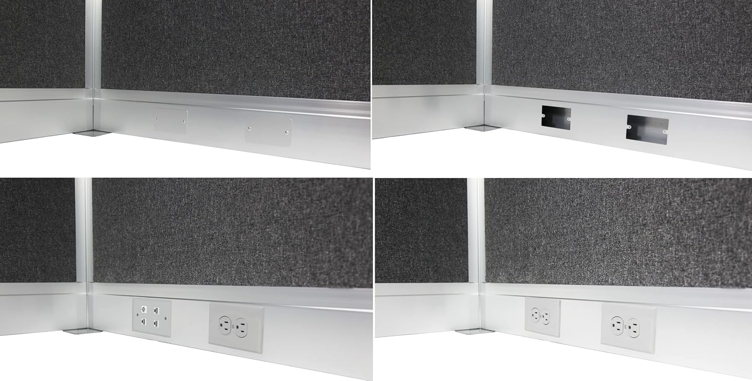 Electric Cubicle Workstation Divider Walls with Privacy Panels G95400
