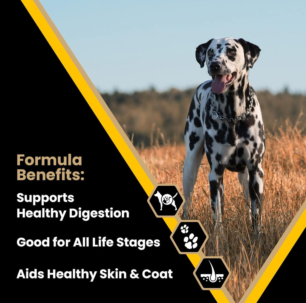 Multi-Pro Dry Dog Food with Beef, Chicken and Pork, Gluten Free, 50 lb H413