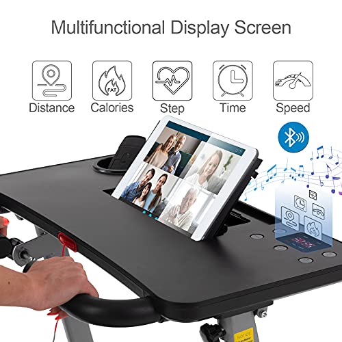 Folding Treadmill for Home, 265lbs Electric Running Machine T475305