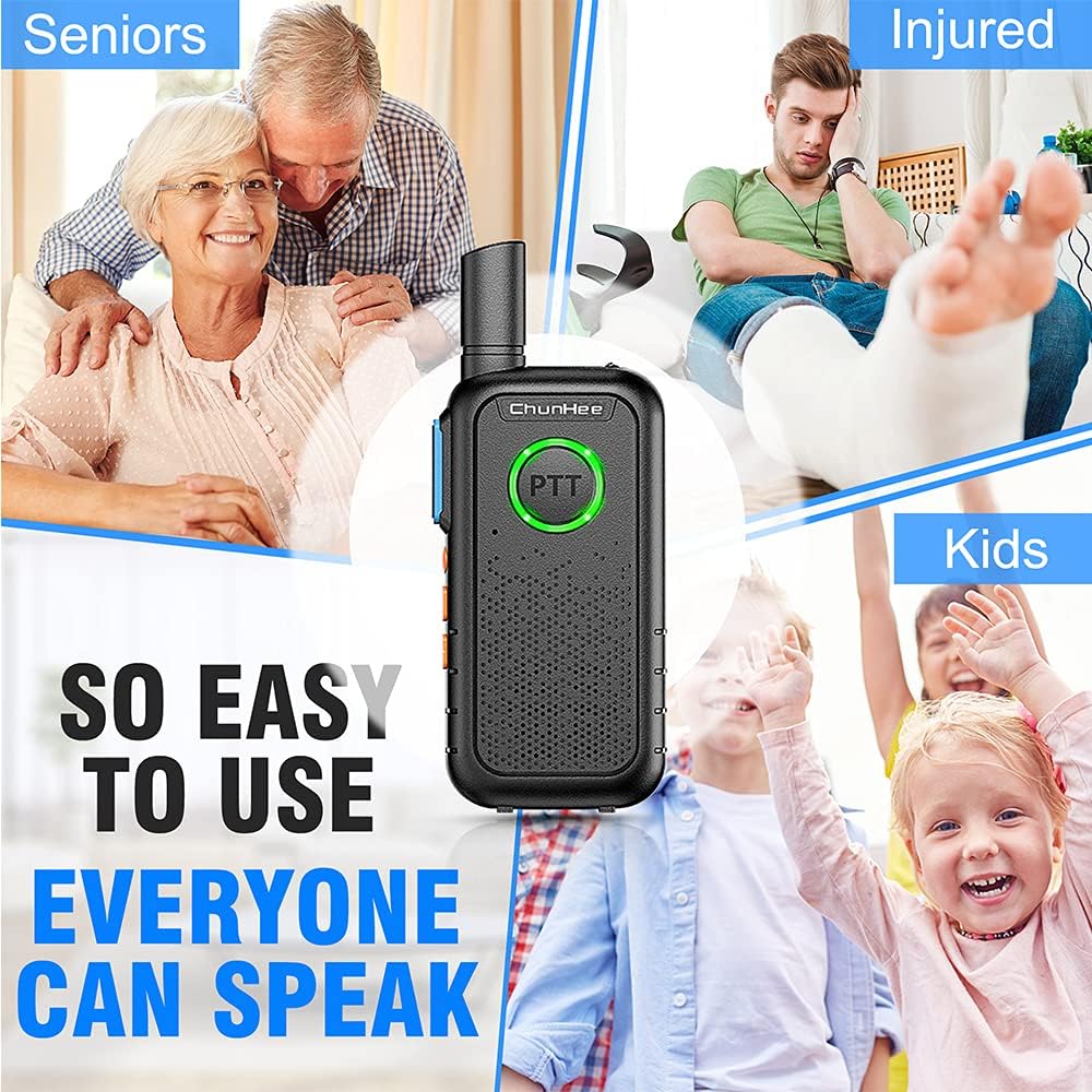 Wireless Intercom System for Home, 2 Pack F704