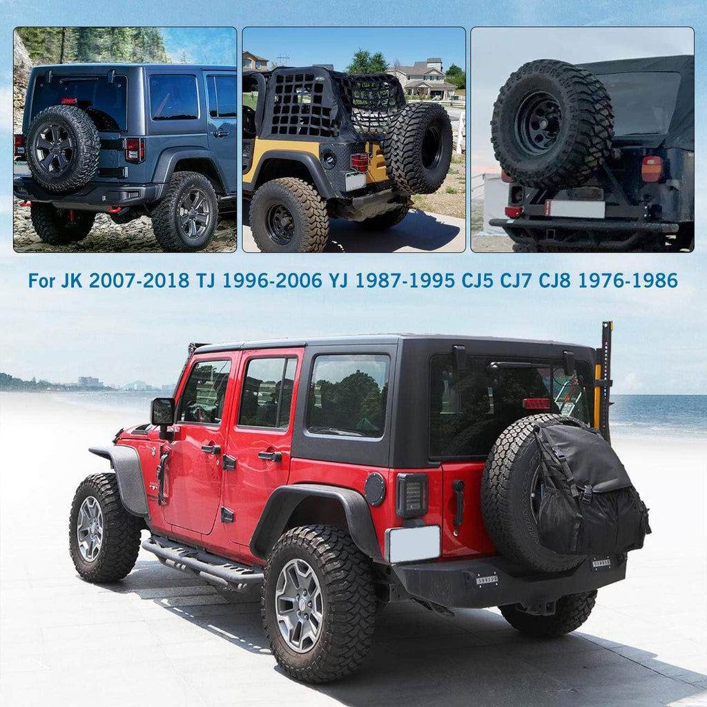 Spare Tire Trash Bag Overland Gear Organizer Cargo Garbage Tool Trunk Rear Wheel Bags for Outdoor Camping S760