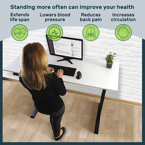 Electric Standing Desk Frame 60 x 24 Inch with Memory Settings L73466