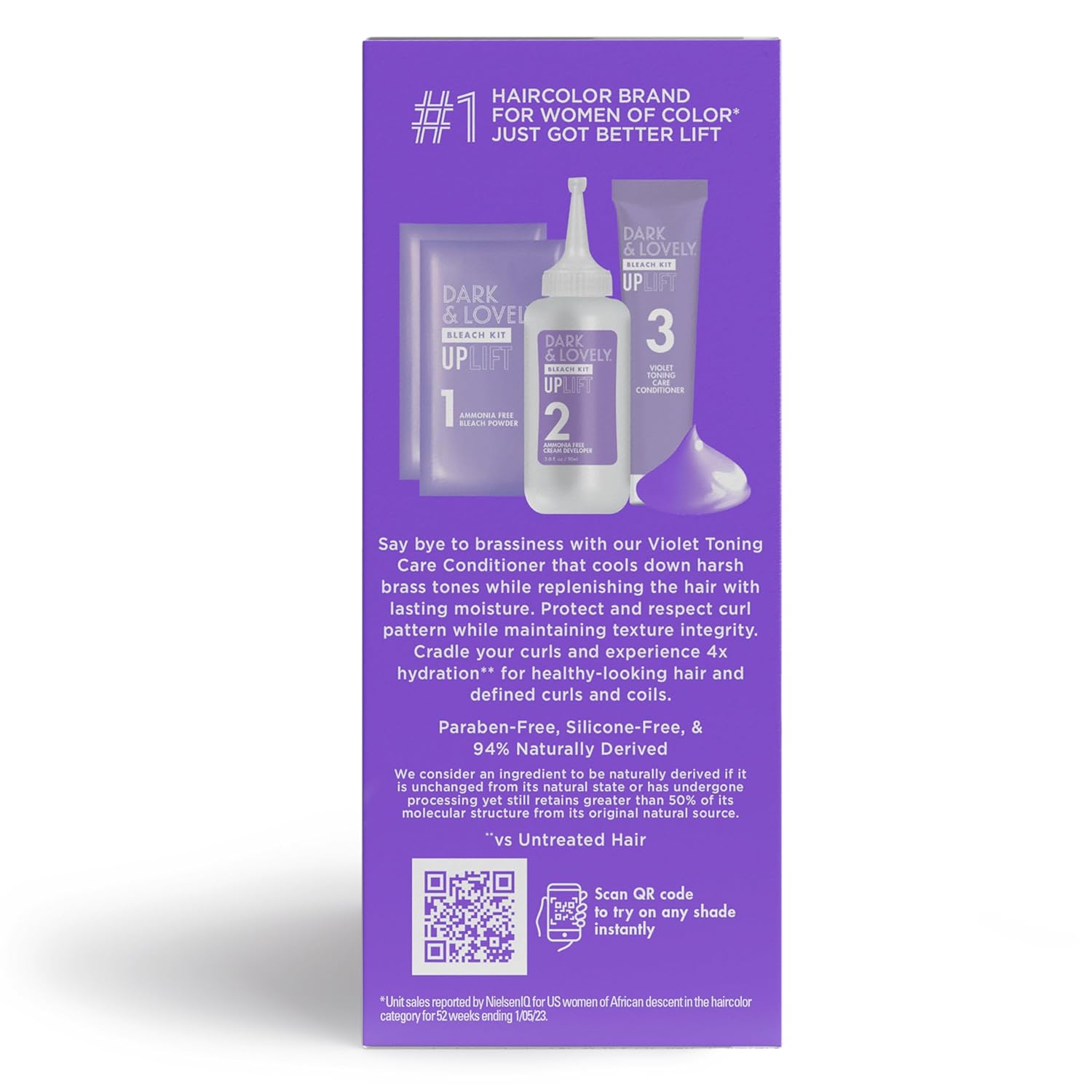 Hair Bleaching Kit for Dark Hair, Bleach Blonde Z541