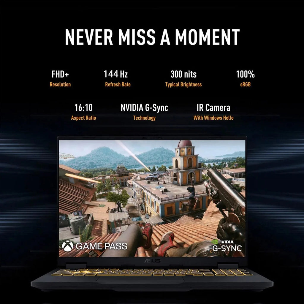 Gaming Laptop 16" WUXGA 144Hz, 32GB DDR5 RAM, 1TB SSD, Windows 11 Z583