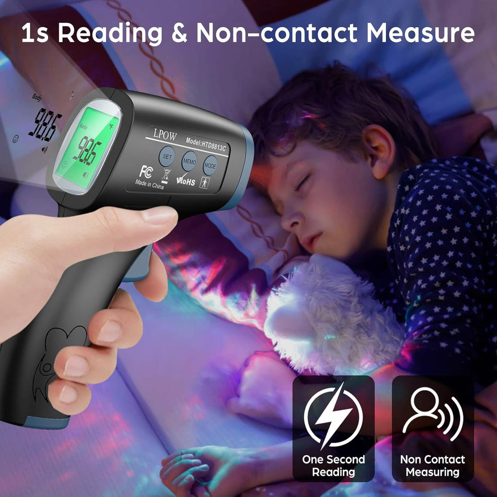 Touchless Infrared Thermometer for Adults, Kids, and Home Use U164704