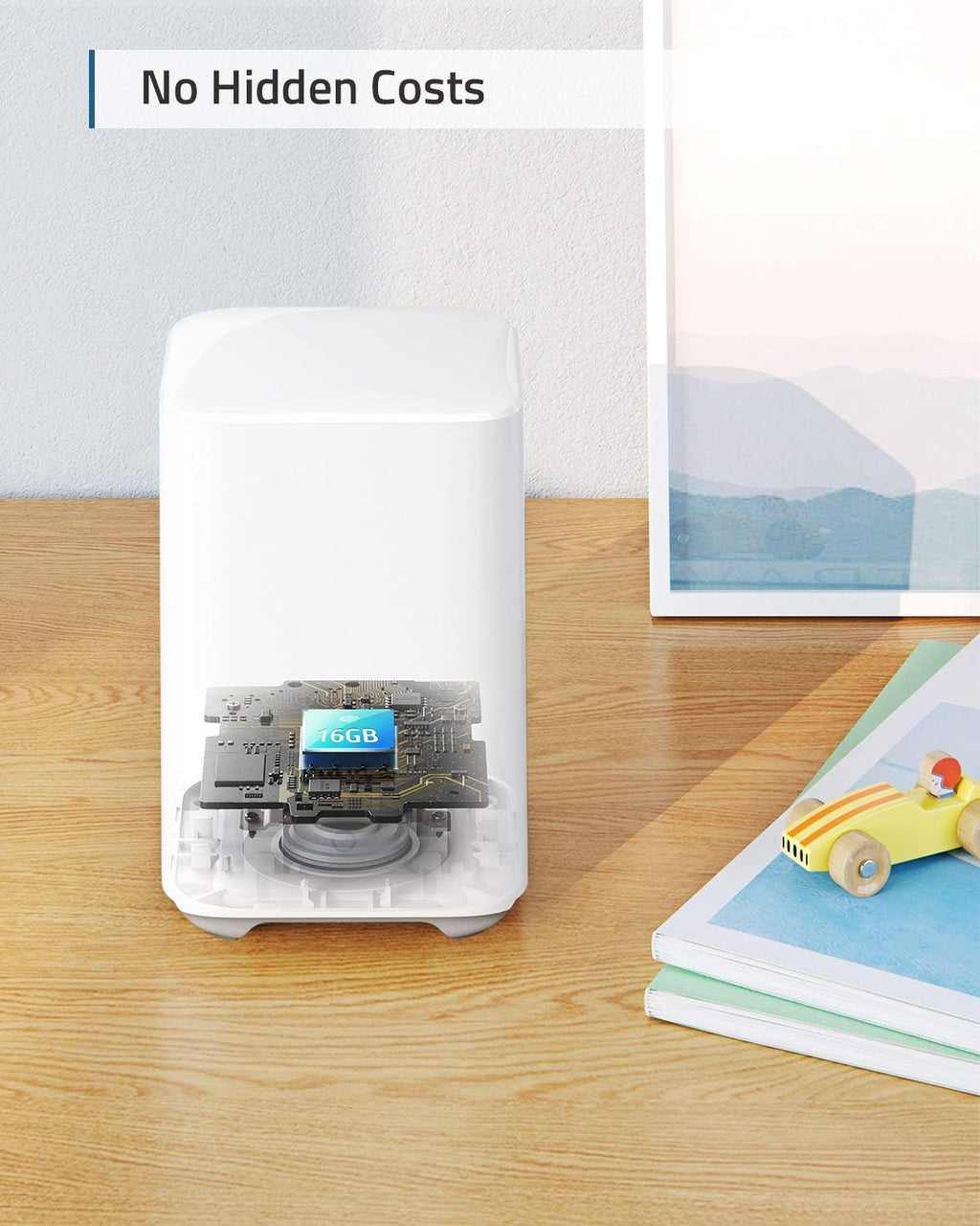 Wireless Home Security Add-on Camera, 2K Resolution, 365-Day Battery Life T11559