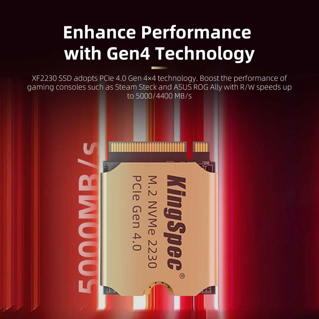 512GB M.2 2230 SSD PCIe 4.0 with Heatsink C943