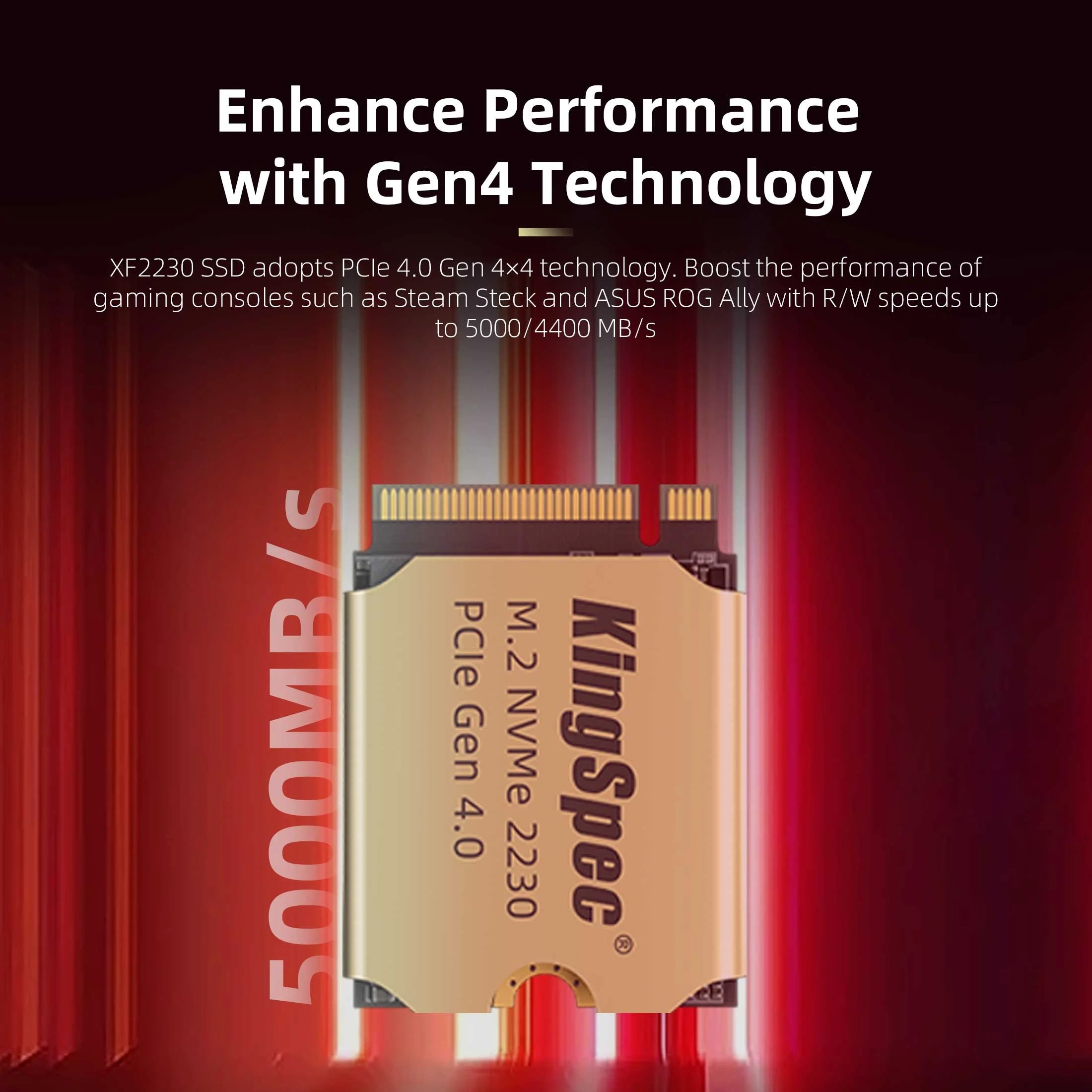 512GB M.2 2230 SSD PCIe 4.0 with Heatsink C943