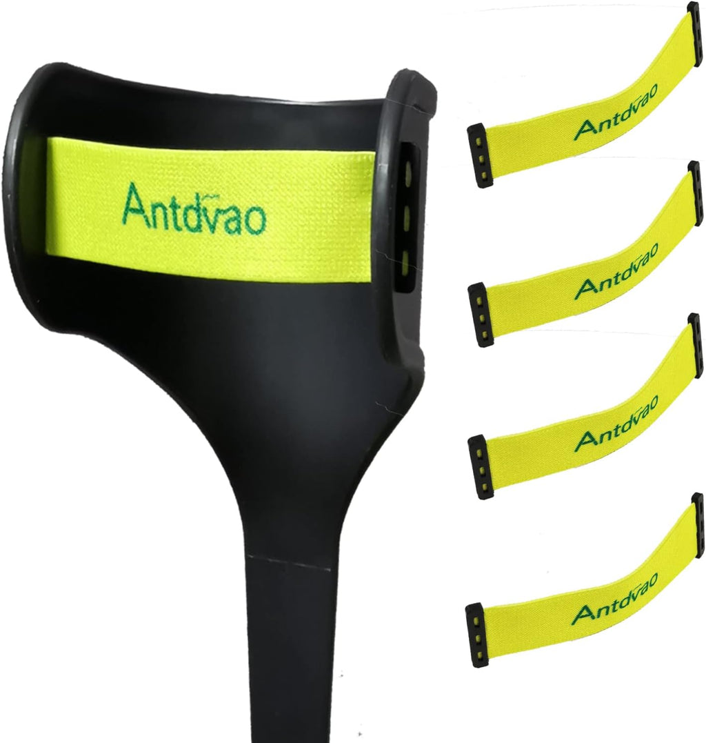 Forearm Crutches Pair with Comfortable Grip, Lightweight Adjustable Non-Slip G32477