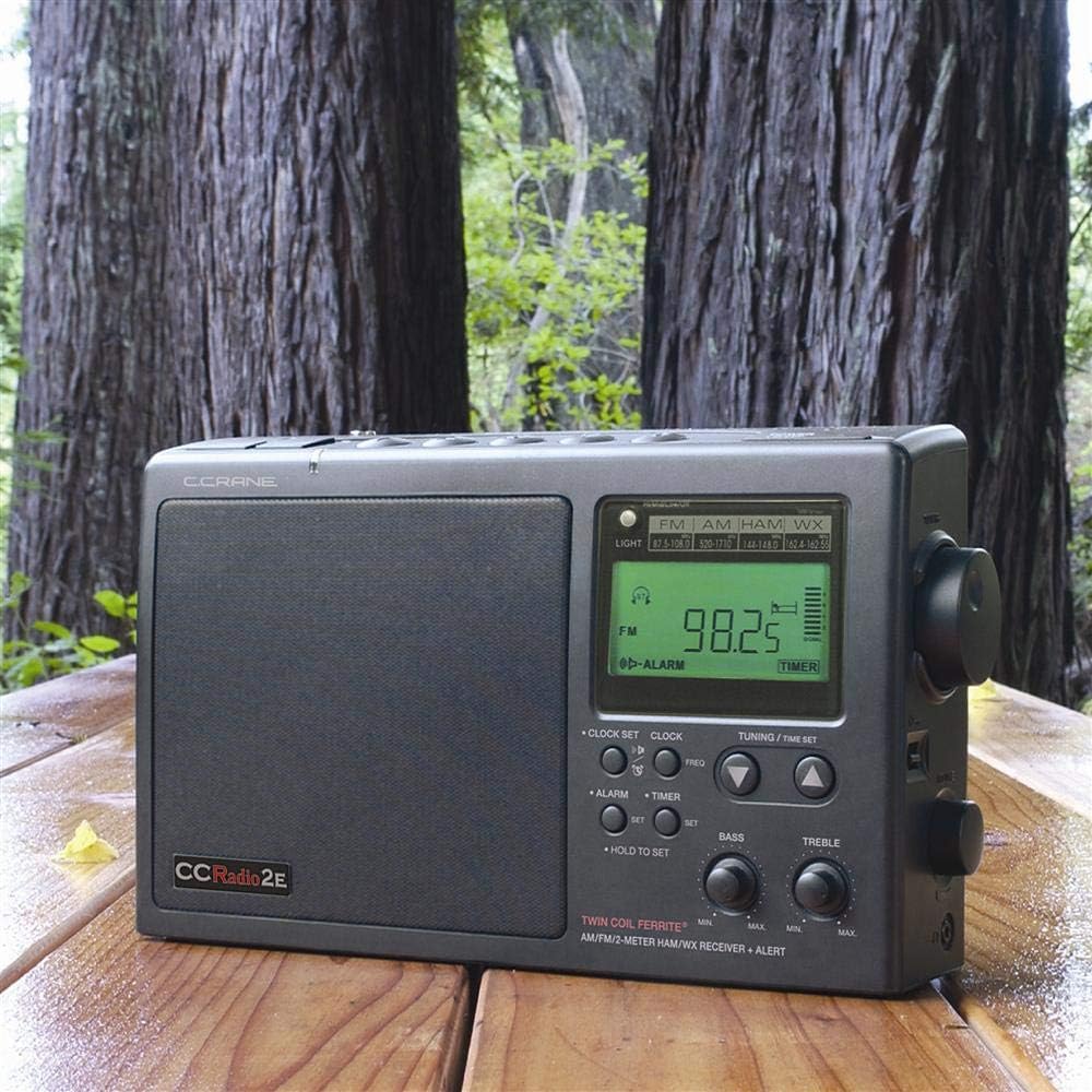 Portable AM FM Weather Radio with 2-Meter Ham Band Q405553
