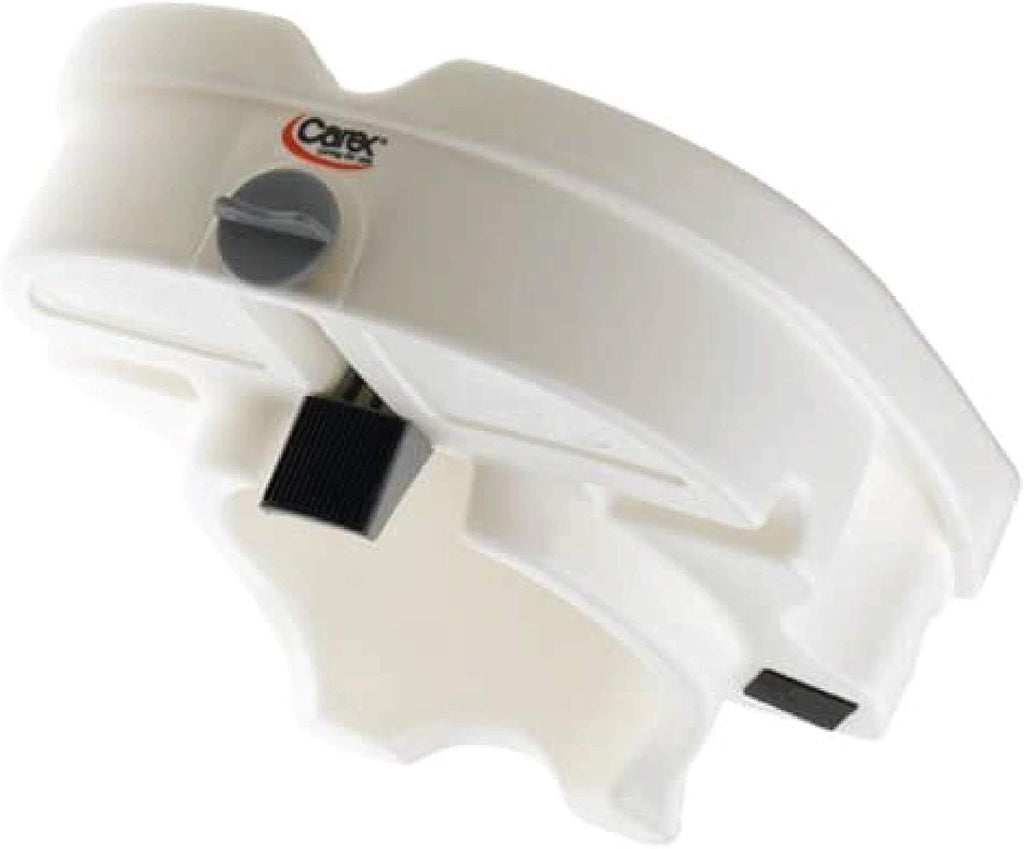 Raised Toilet Seat 5 Inch Height for Elderly and Handicap, Fits Round or Elongated Toilets, White A252