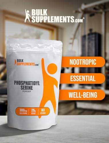 Phosphatidylserine Powder Supplement, 300mg per Serving, 500g X722