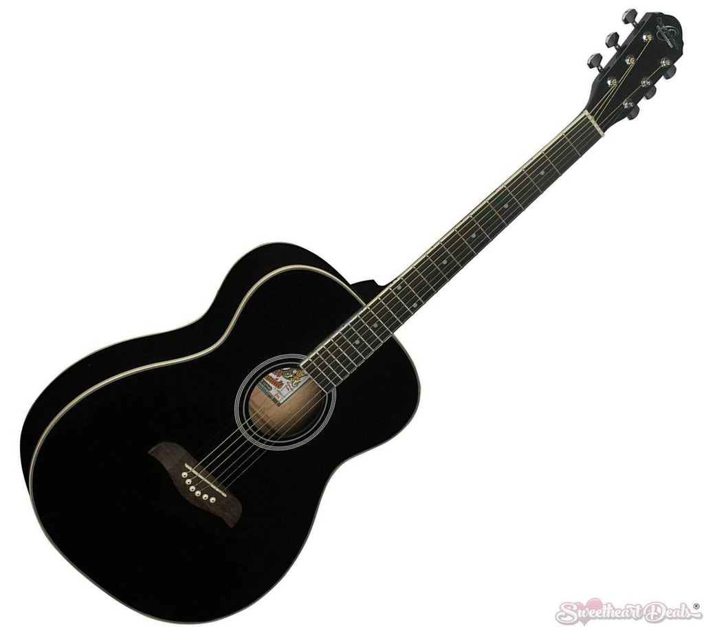 Acoustic Guitar, Black D697
