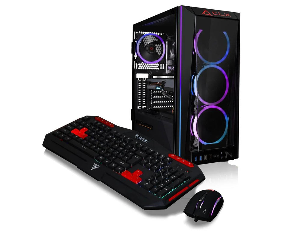 Gaming Desktop - Liquid Cooled Intel Core i7, 32GB DDR4, RTX 3060, 500GB SSD + 4TB HDD, Windows 11 H765