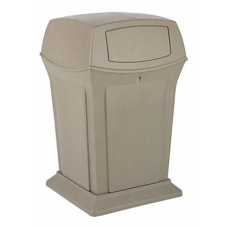 35 Gallon Black Trash Can V111287