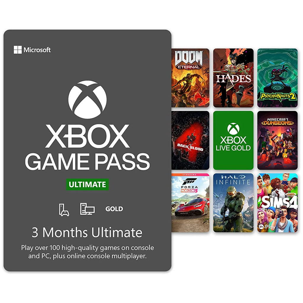 Xbox Series X Next Gen Bundle with Two Wireless Controllers, 3 Month Game Pass Ultimate, Accessories M976
